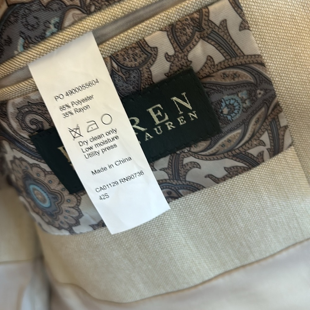 Ralph Lauren (Macy’s) Sport Coat - Men’s Store - Picture 3 of 9